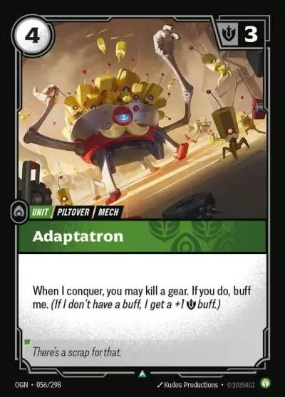 Adaptatron - OGN-056 - Origins - Riftbound card
