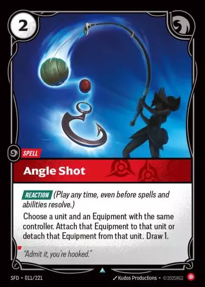 Angle Shot - SFD-011 - Spiritforged - Riftbound card