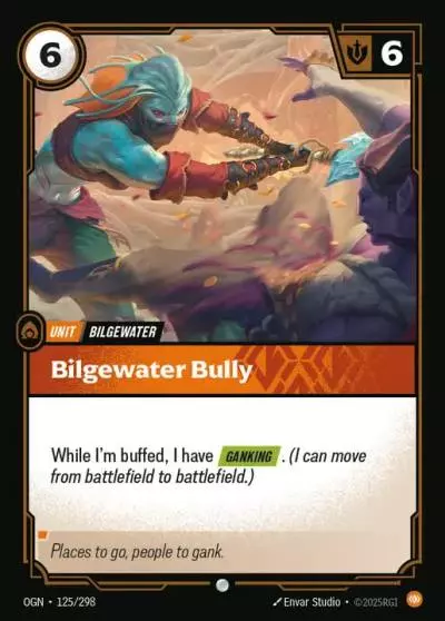 Bilgewater Bully - OGN-125 - Origins - Riftbound card