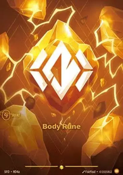 Body Rune - SFD-R04a - Spiritforged - Riftbound card