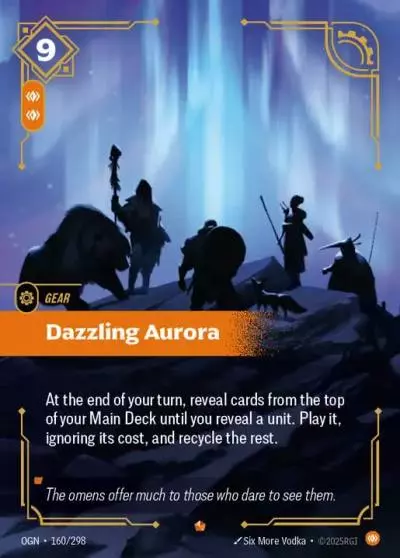 Dazzling Aurora - OGN-160 - Origins - Riftbound card