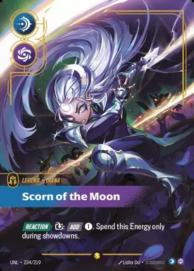 Diana, Scorn of the Moon - UNL-234 - Unleashed - Riftbound card