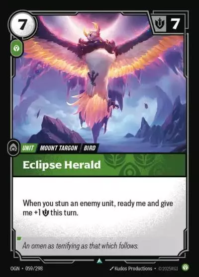 Eclipse Herald - OGN-059 - Origins - Riftbound card