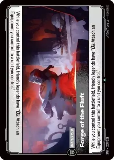 Forge of the Fluft - SFD-208 - Spiritforged - Riftbound card