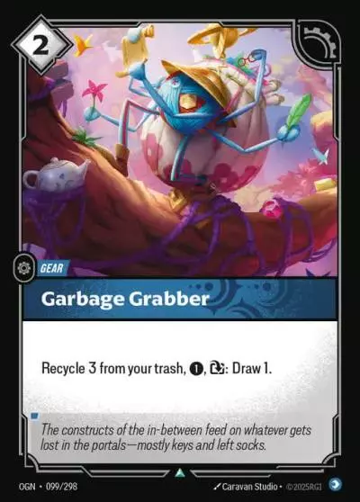 Garbage Grabber - OGN-099 - Origins - Riftbound card