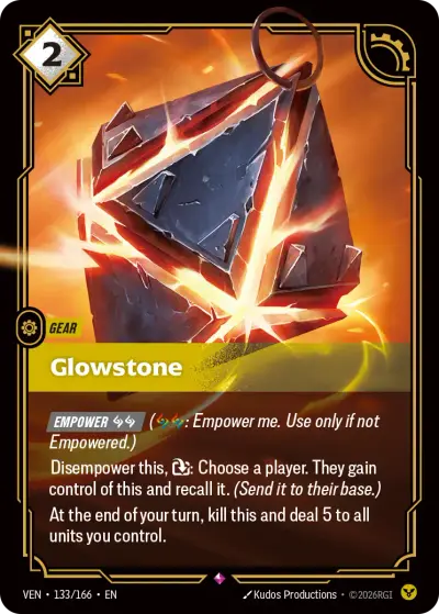 Glowstone VEN-133 Vendetta Riftbound card