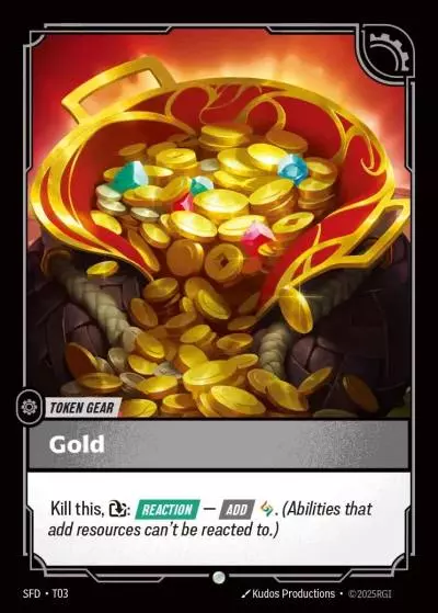 Gold - SFD-T03 - Spiritforged - Riftbound card