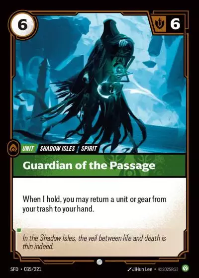 Guardian of the Passage - SFD-035 - Spiritforged - Riftbound card