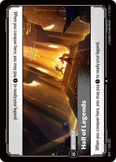 Hall of Legends - SFD-210 - Spiritforged - Riftbound card