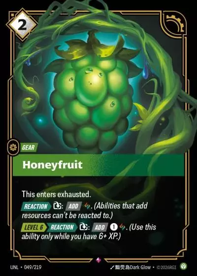 Honeyfruit - UNL-049 - Unleashed - Riftbound card