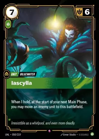 Iascylla - UNL-050 - Unleashed - Riftbound card