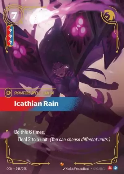 Icathian Rain - OGN-248 - Origins - Riftbound card