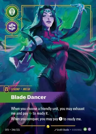 Irelia Blade Dancer - SFD-246 - Spiritforged - Riftbound card