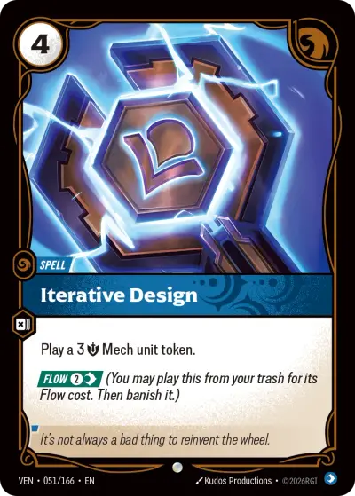 Iterative Design VEN-051 Vendetta Riftbound card