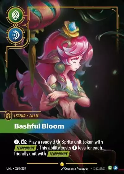 Lillia, Bashful Bloom - UNL-230 - Unleashed - Riftbound card