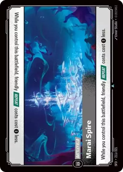 Marai Spire - SFD-211 - Spiritforged - Riftbound card