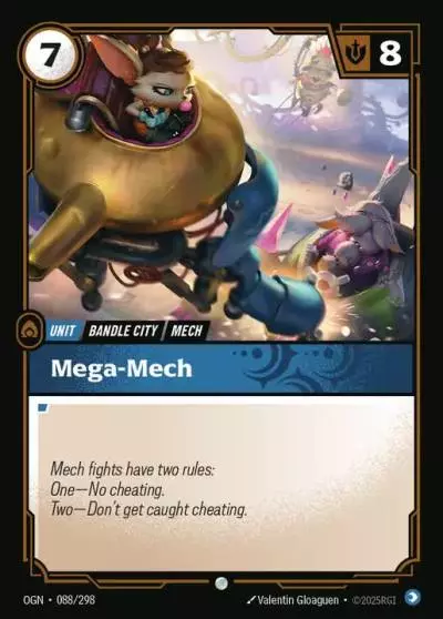 Mega-Mech - OGN-088 - Origins - Riftbound card