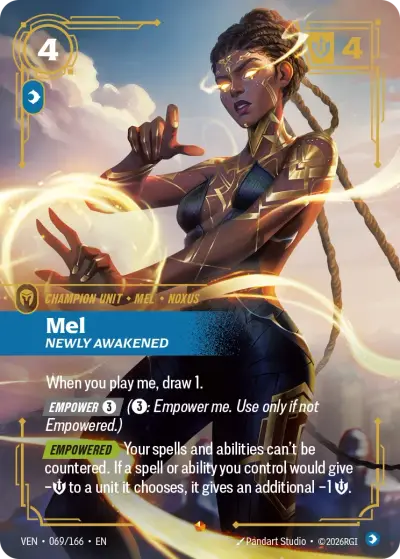 Mel Newly Awakened - VEN-069 - Vendetta - Riftbound card