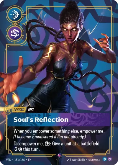 Mel Souls Reflection VEN-151 Vendetta Riftbound card