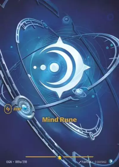 Mind Rune - OGN-089a - Origins - Riftbound card
