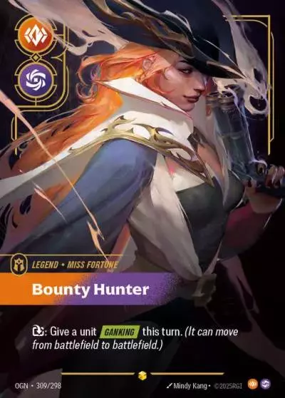 Miss Fortune Bounty Hunter - OGN-309 - Origins - Riftbound card