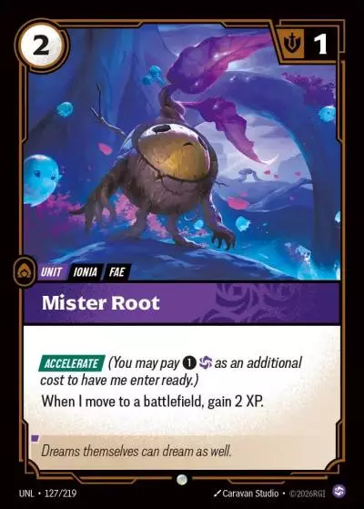 Mister Root - UNL-127 - Unleashed - Riftbound card