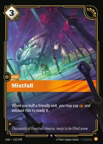 Mistfall - OGN-152 - Origins - Riftbound card