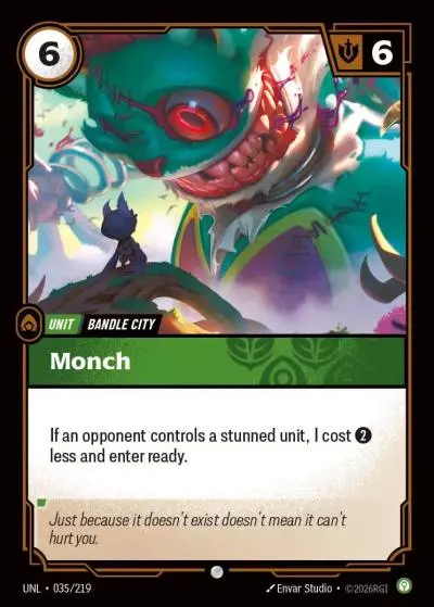 Monch - UNL-035 - Unleashed - Riftbound card