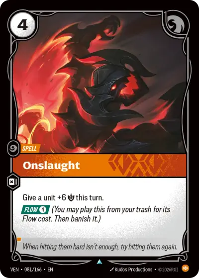 Onslaught VEN-081 Vendetta Riftbound card