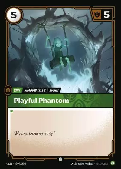 Playful Phantom - OGN-049 - Origins - Riftbound card