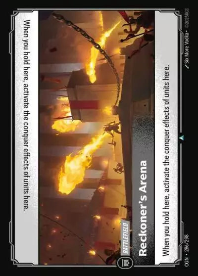 Reckoner's Arena - OGN-286 - Origins - Riftbound card