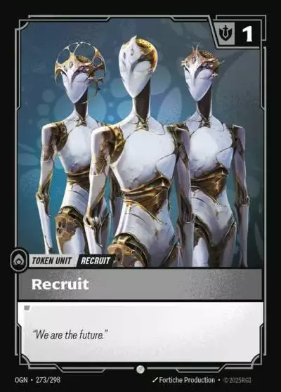 Recruit - OGN-273 - Origins - Riftbound card