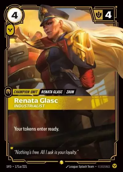 Renata Glasc, Industrialist - SFD-171a - Spiritforged - Riftbound card