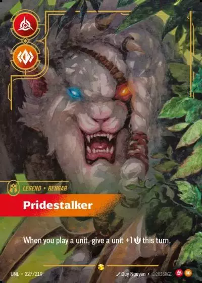 Rengar, Pridestalker - UNL-227 - Unleashed - Riftbound card