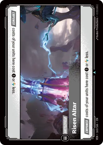 Risen Altar VEN-163 Vendetta Riftbound card