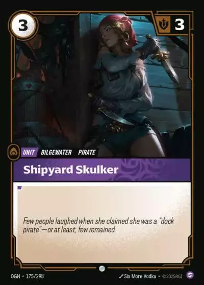 Shipyard Skulker - OGN-175 - Origins - Riftbound card