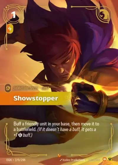 Showstopper - OGN-270 - Origins - Riftbound card