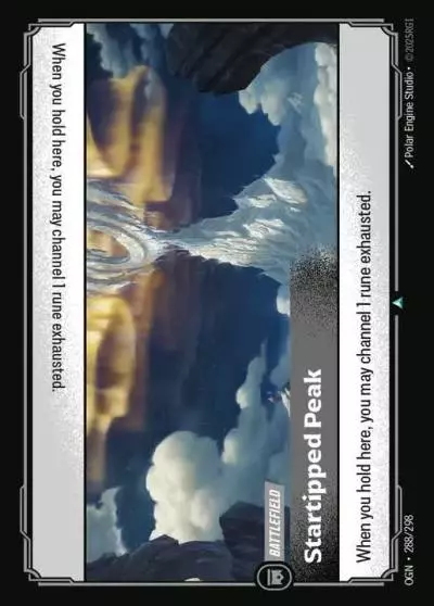 Startipped Peak - OGN-288 - Origins - Riftbound card