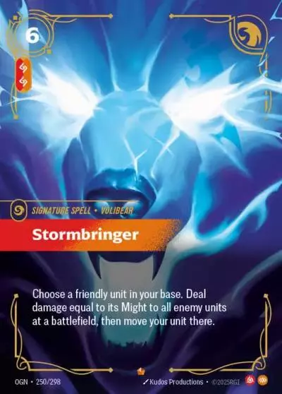 Stormbringer - OGN-250 - Origins - Riftbound card