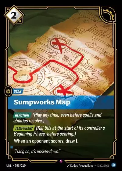 Sumpworks Map - UNL-085 - Unleashed - Riftbound card