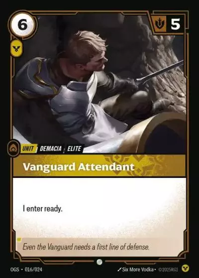 Vanguard Attendant - OGS-016 - Proving Grounds - Riftbound card