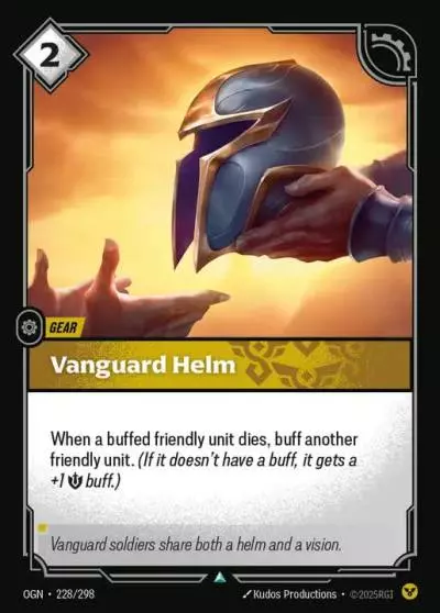 Vanguard of Helm - OGN-228 - Origins - Riftbound card