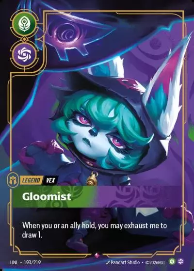 Vex, Gloomist - UNL-193 - Unleashed - Riftbound card