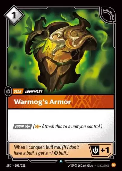 Warmog’s Armor - SFD-108 - Spiritforged - Riftbound card