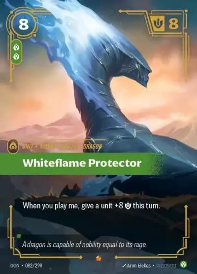Whiteflame Protector - OGN-082 - Origins - Riftbound card