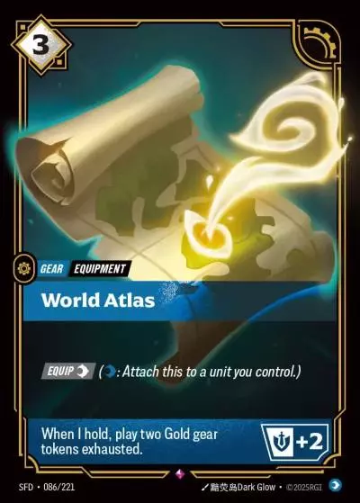 World Atlas - SFD-086 - Spiritforged - Riftbound card